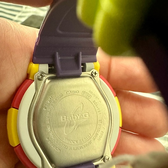 Casio Baby-G Yellow and Purple Women Watch - Picture 12 of 15